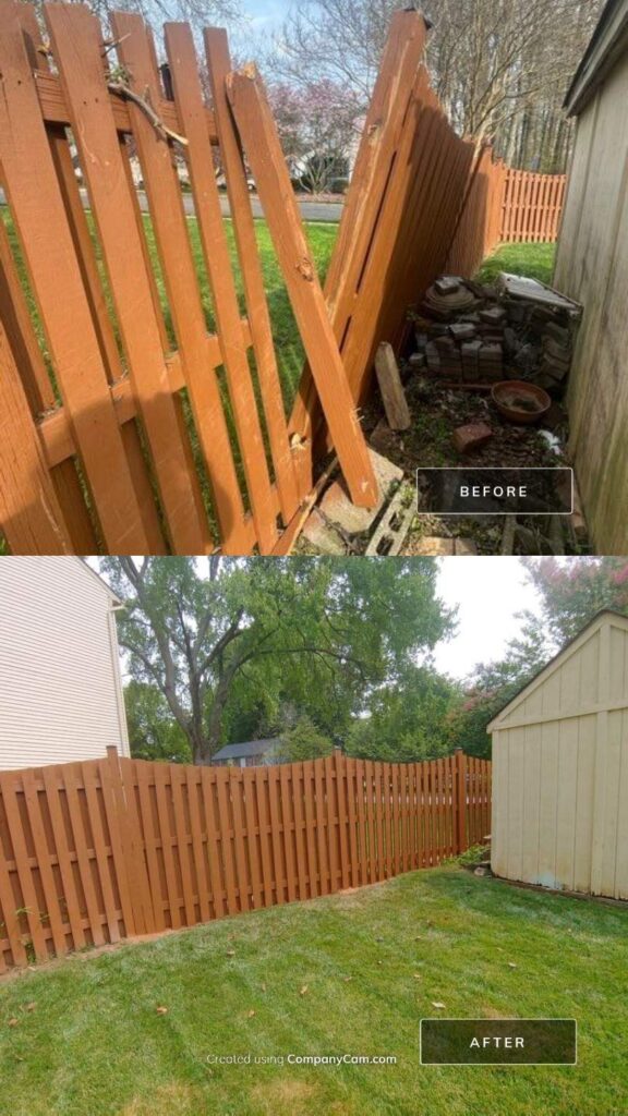 Deck and Fence
